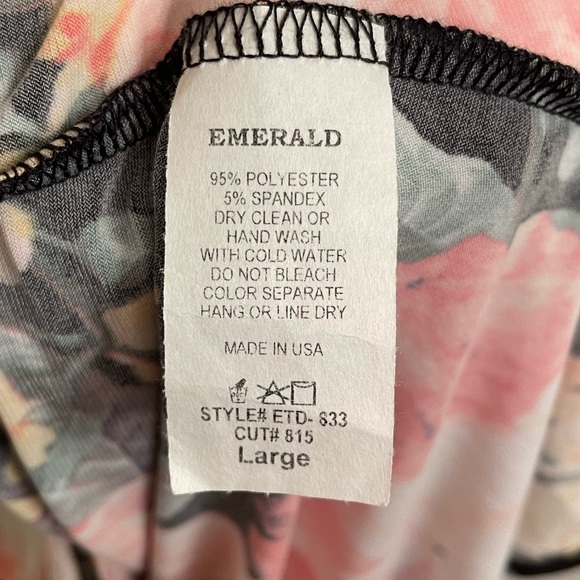 NEW Black Floral Deep V-Neck Maternity Maxi Dress - Picture 7 of 8